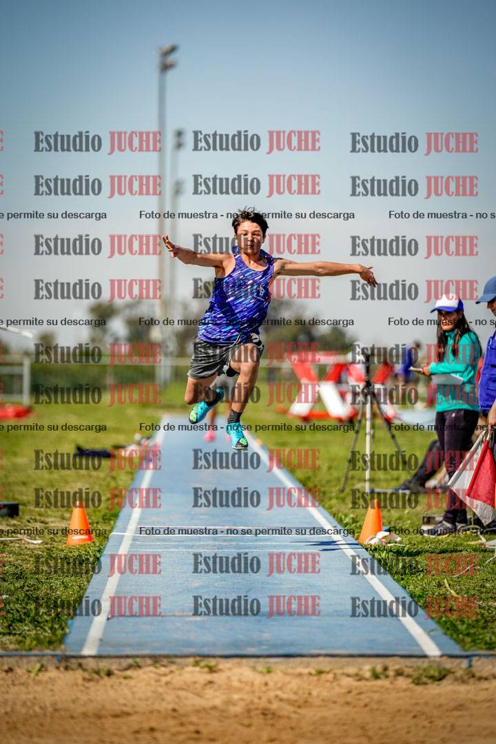 Fotos del salto triple de varones