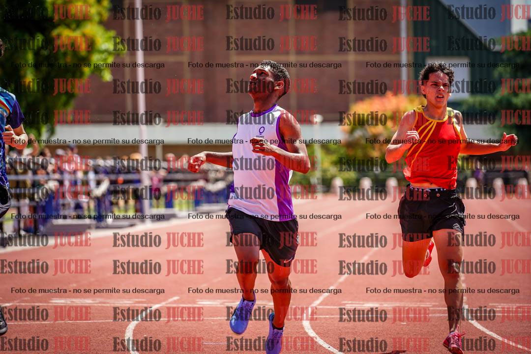 Fotos de los 200 m llanos de varones