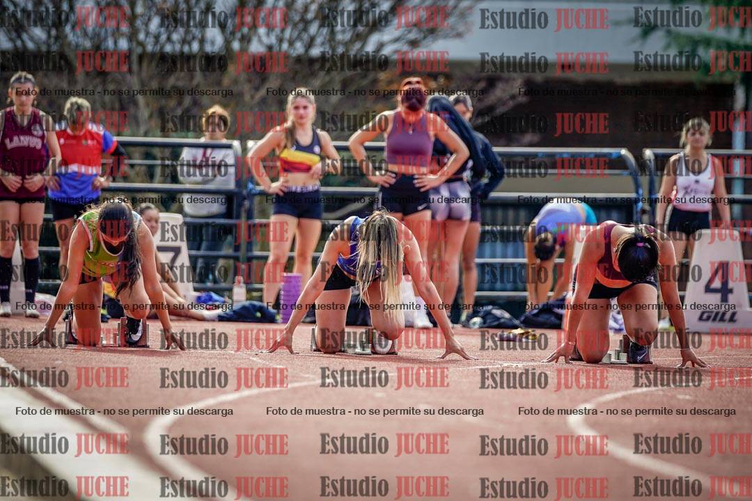 Fotos de los 100 m llanos de mujeres