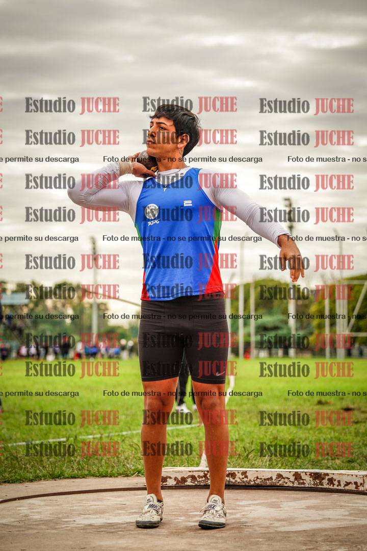 Fotos del lanzamiento de bala de varones