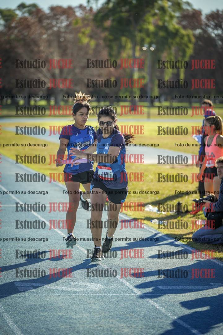 Fotos durante los relevos