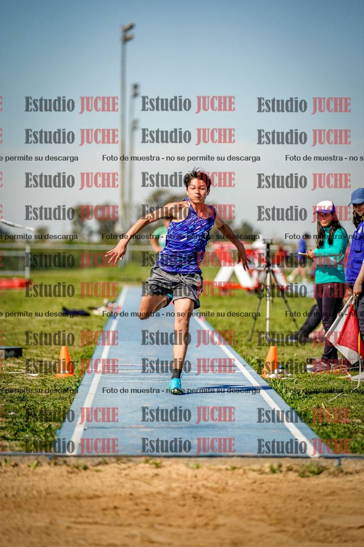 Fotos del salto triple de varones
