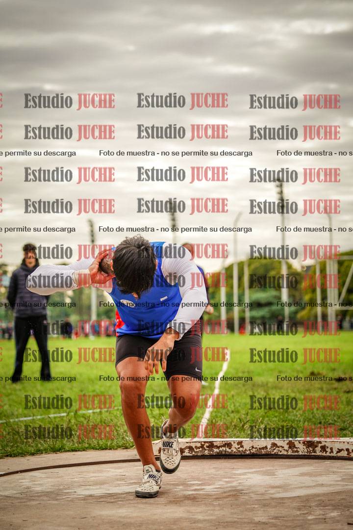 Fotos del lanzamiento de bala de varones