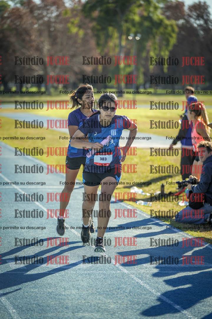 Fotos durante los relevos