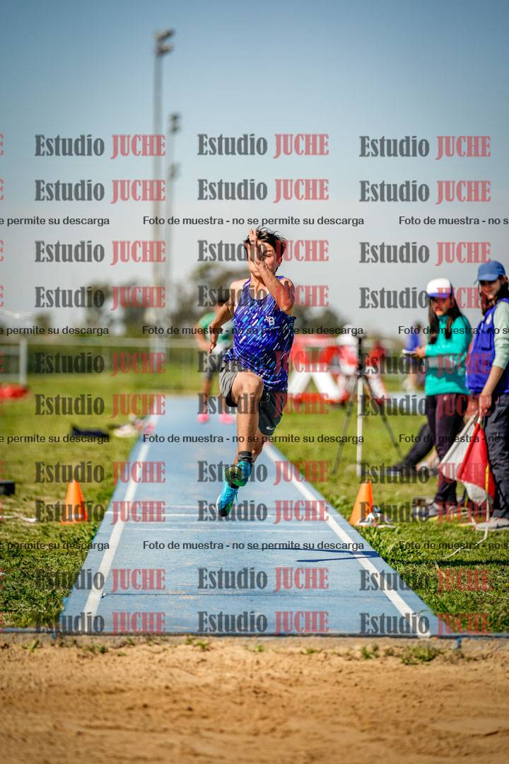 Fotos del salto triple de varones