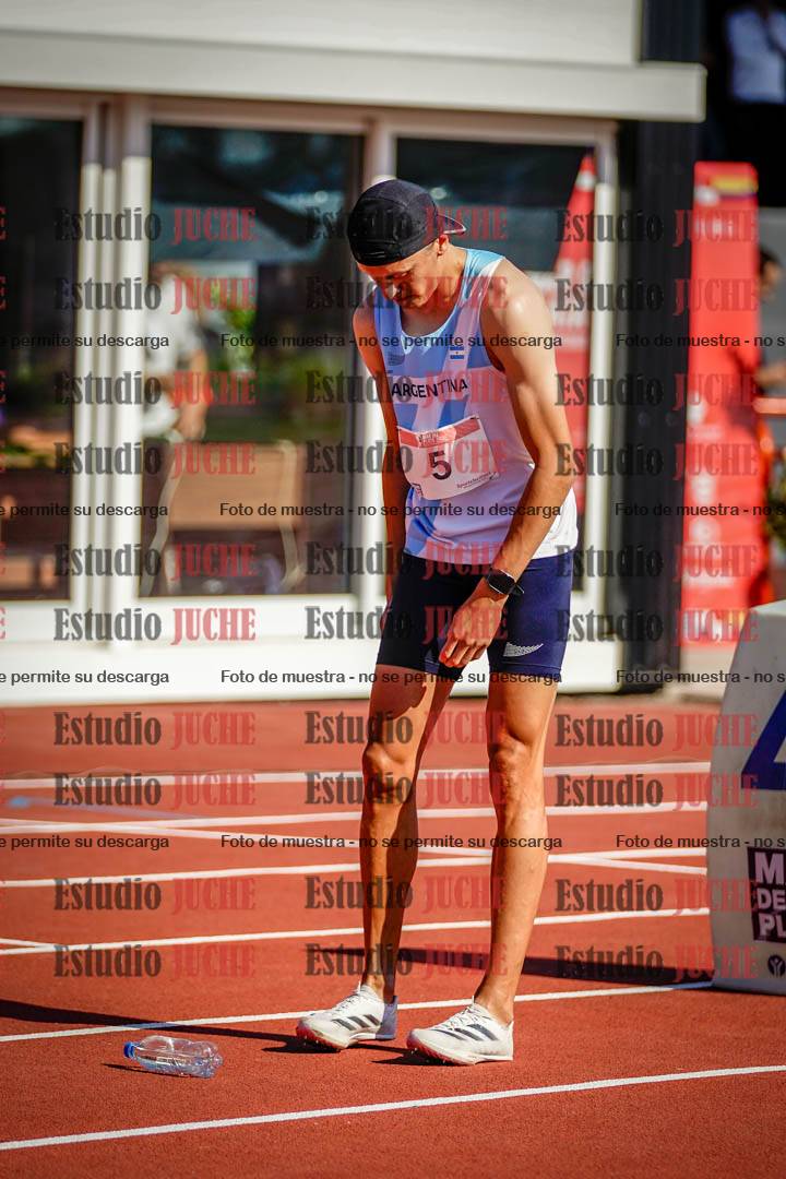 Fotos de los 400 m llanos de varones
