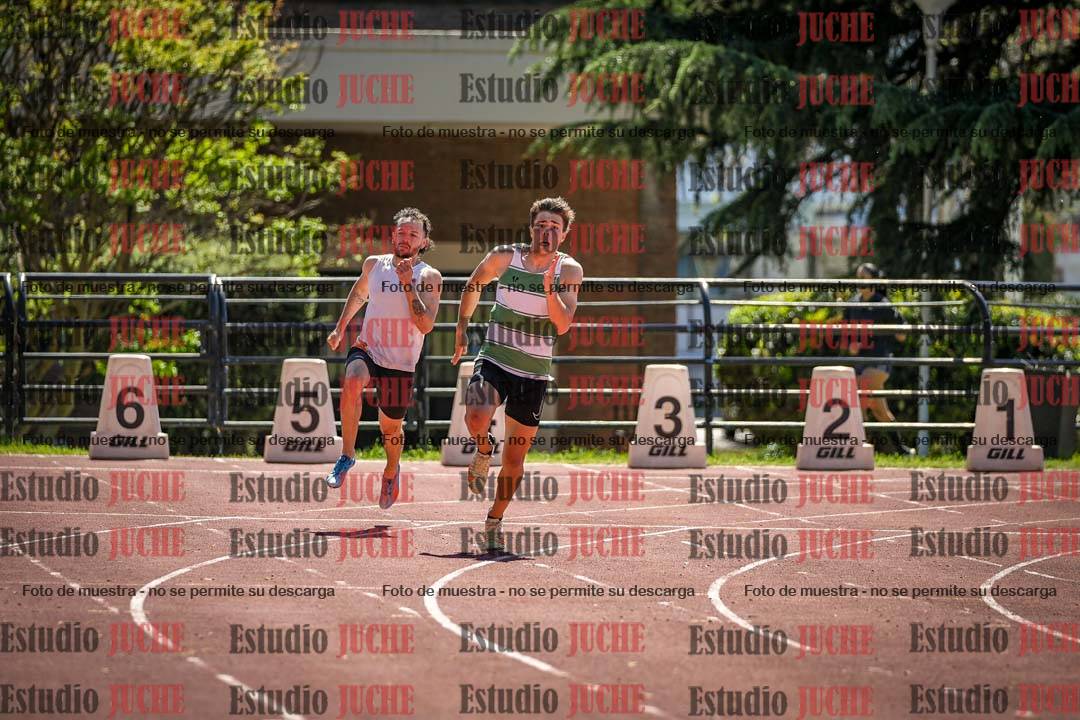 Fotos de los 200 m llanos de varones
