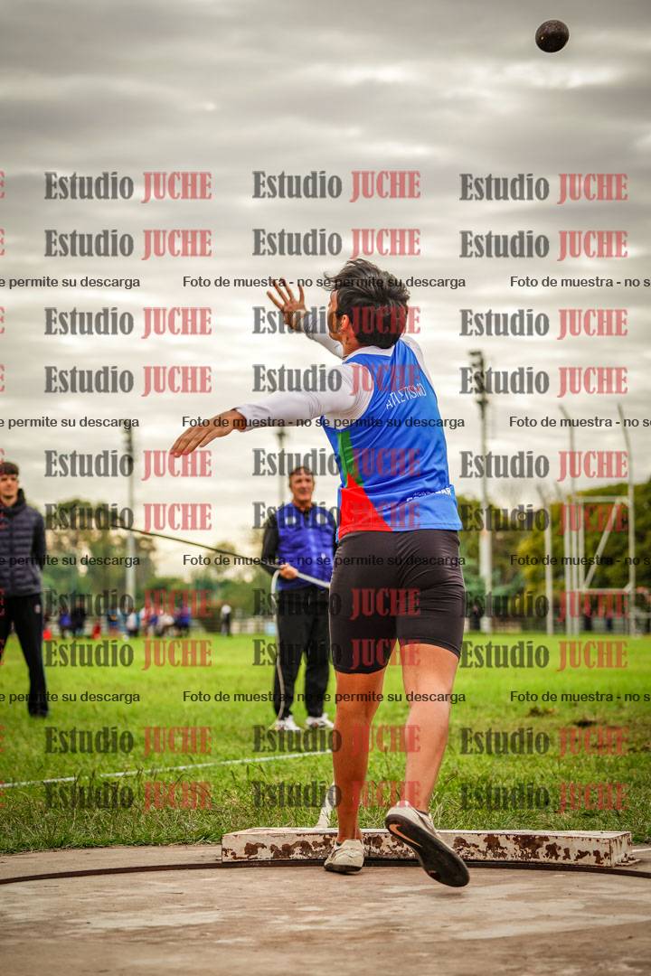 Fotos del lanzamiento de bala de varones
