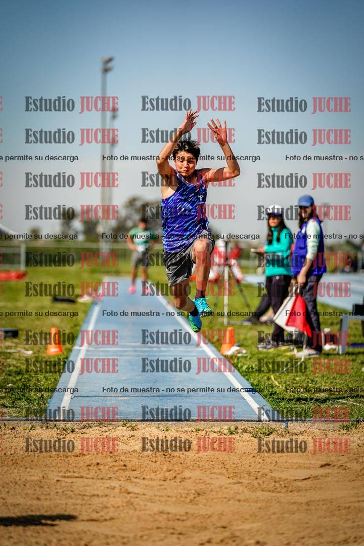 Fotos del salto triple de varones