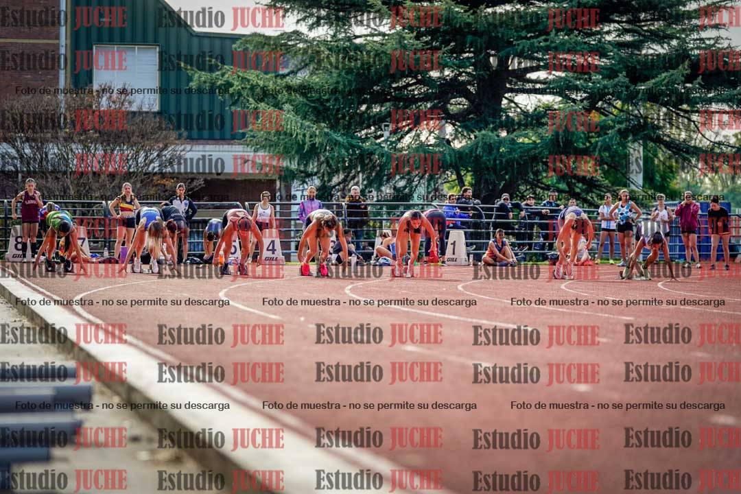 Fotos de los 100 m llanos de mujeres