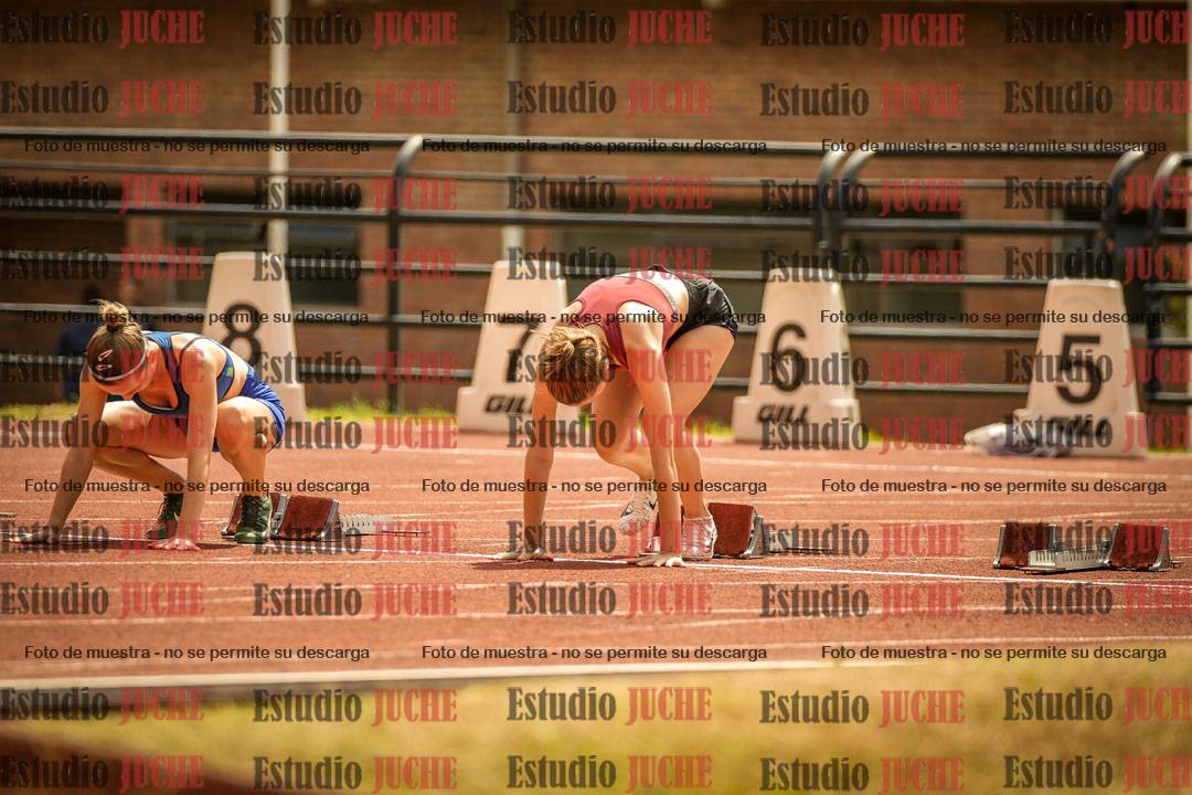 Fotos de los 100 m llanos de mujeres