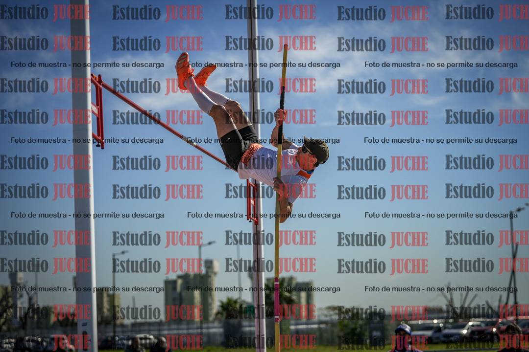 Fotos del salto con garrocha de mujeres y varones