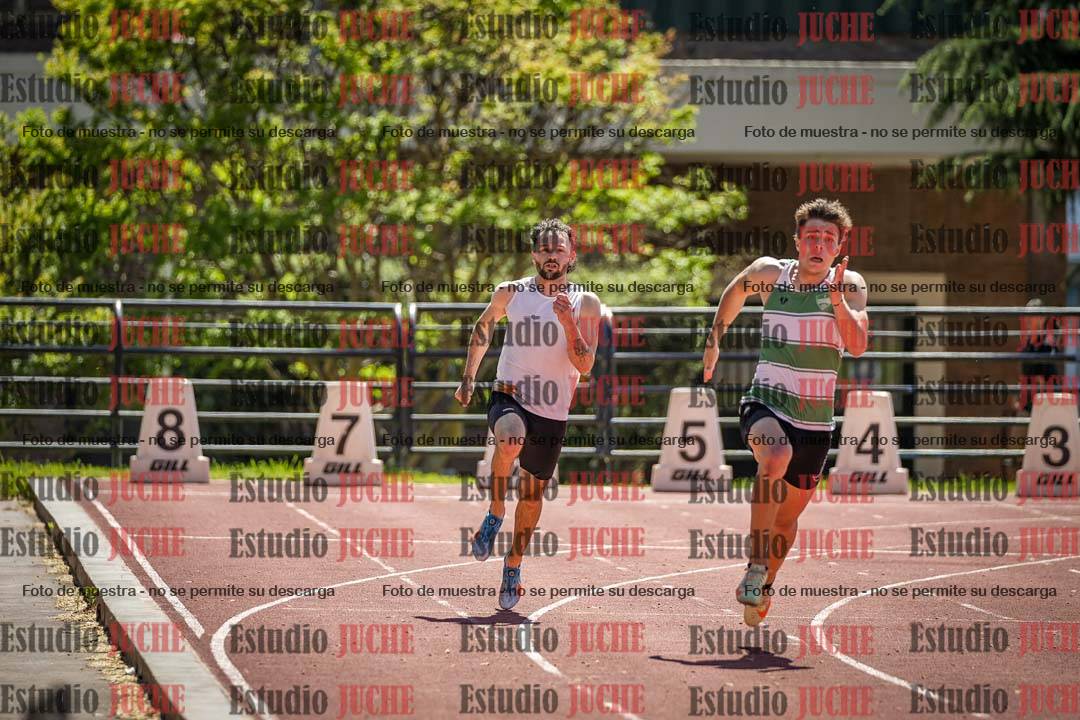 Fotos de los 200 m llanos de varones