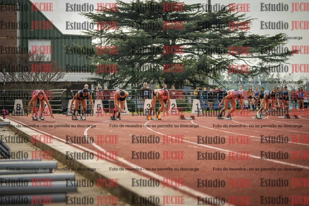 Fotos de los 100 m llanos de mujeres