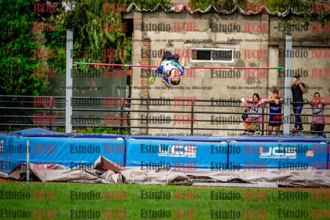 Fotos del salto en alto de varones