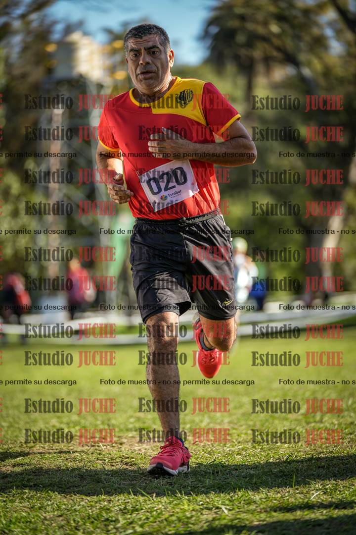 Fotos de la llegada del cross de 4000 m - varones