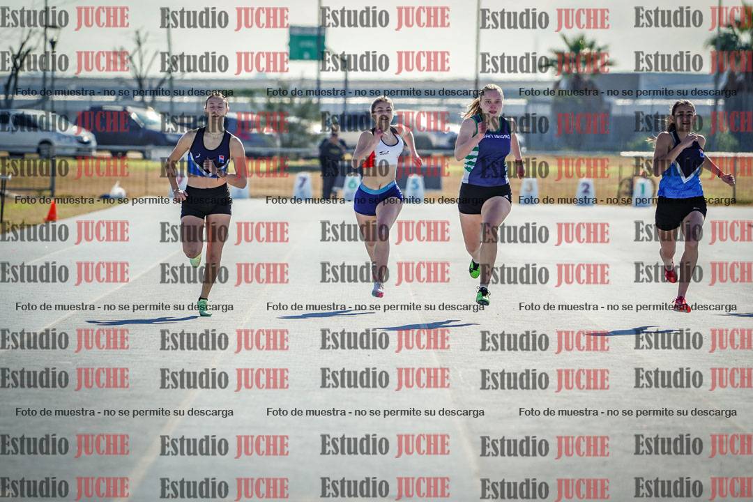 Fotos de los 200 m llanos de mujeres - combinadas 4