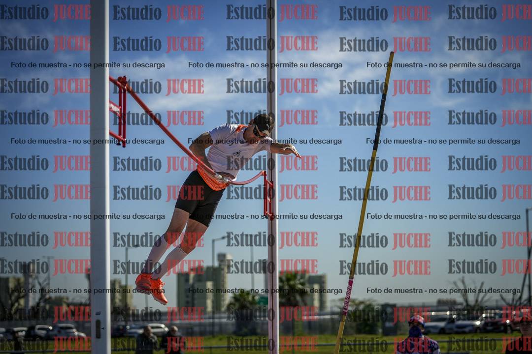 Fotos del salto con garrocha de mujeres y varones