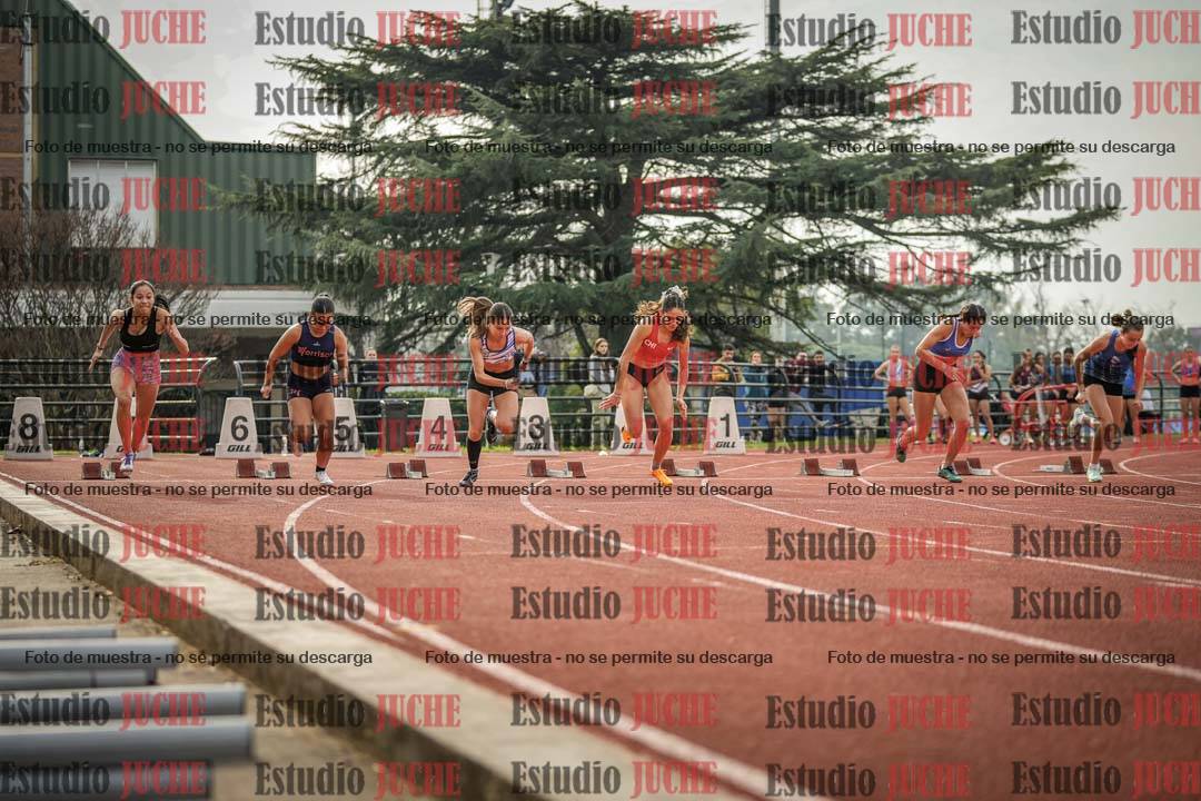 Fotos de los 100 m llanos de mujeres