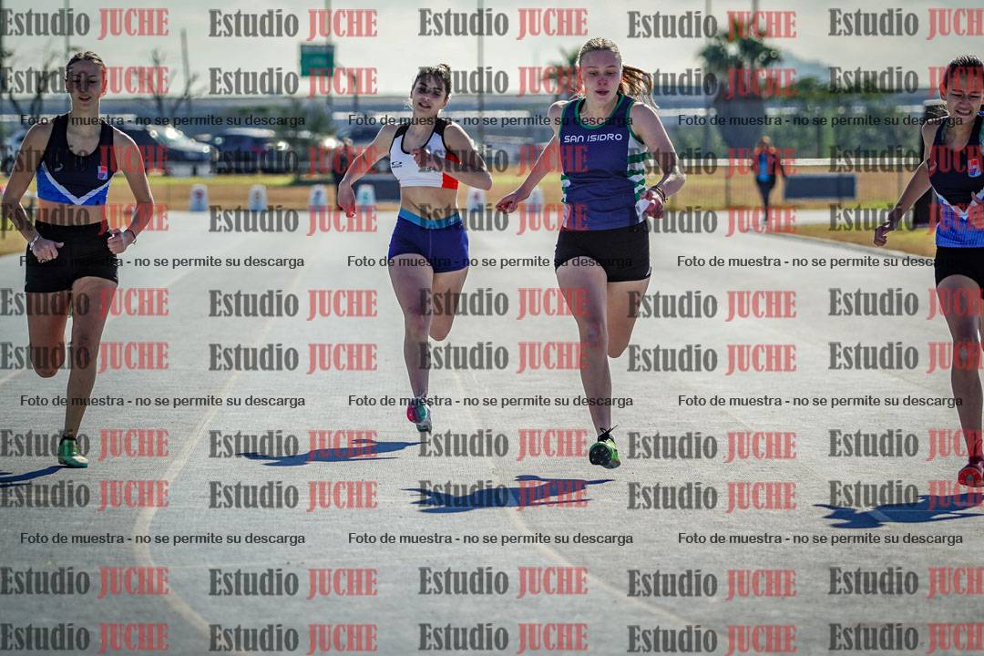 Fotos de los 200 m llanos de mujeres - combinadas 4