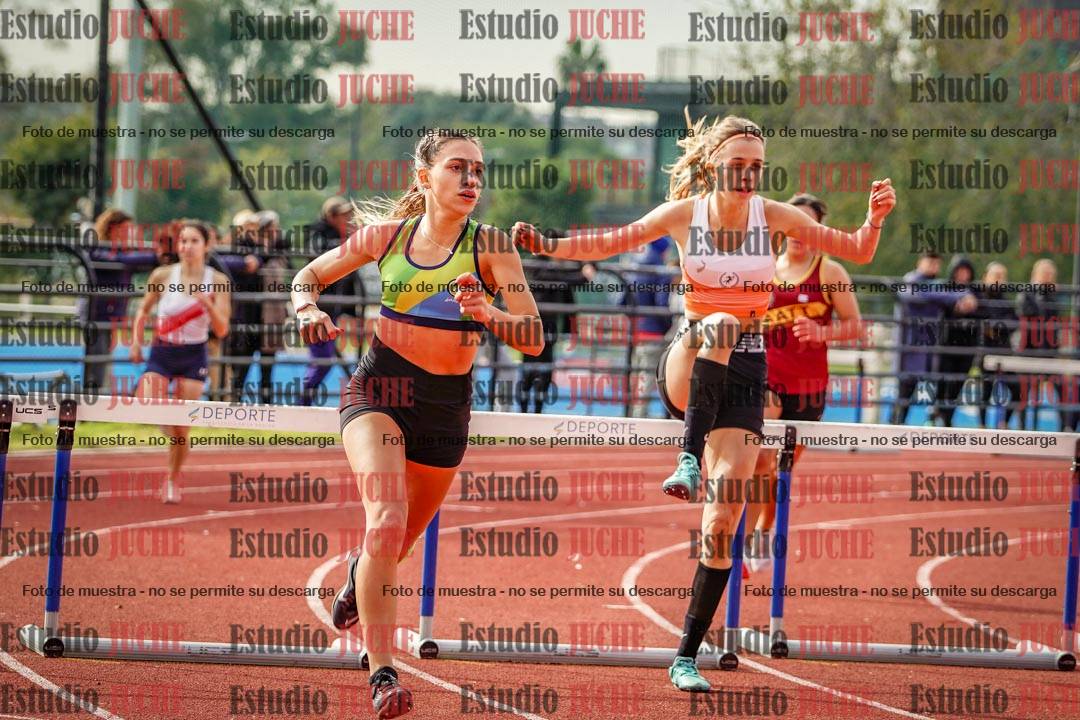 Fotos de los 400 m con vallas de mujeres