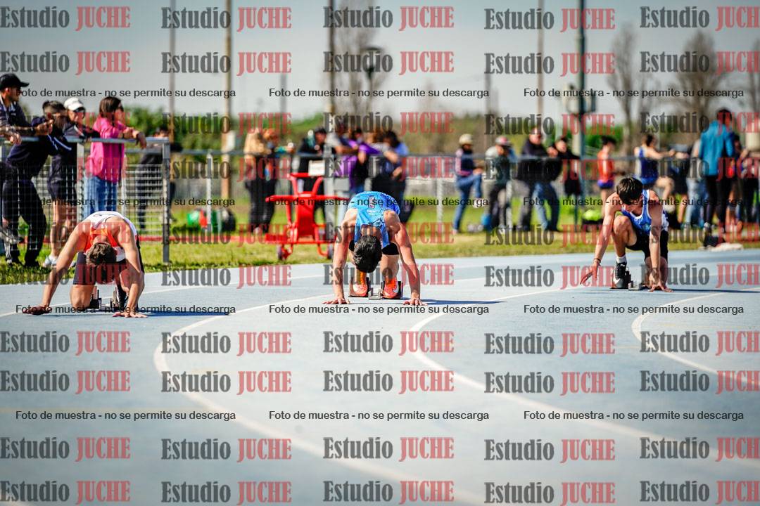 Fotos de los 200 m de varones