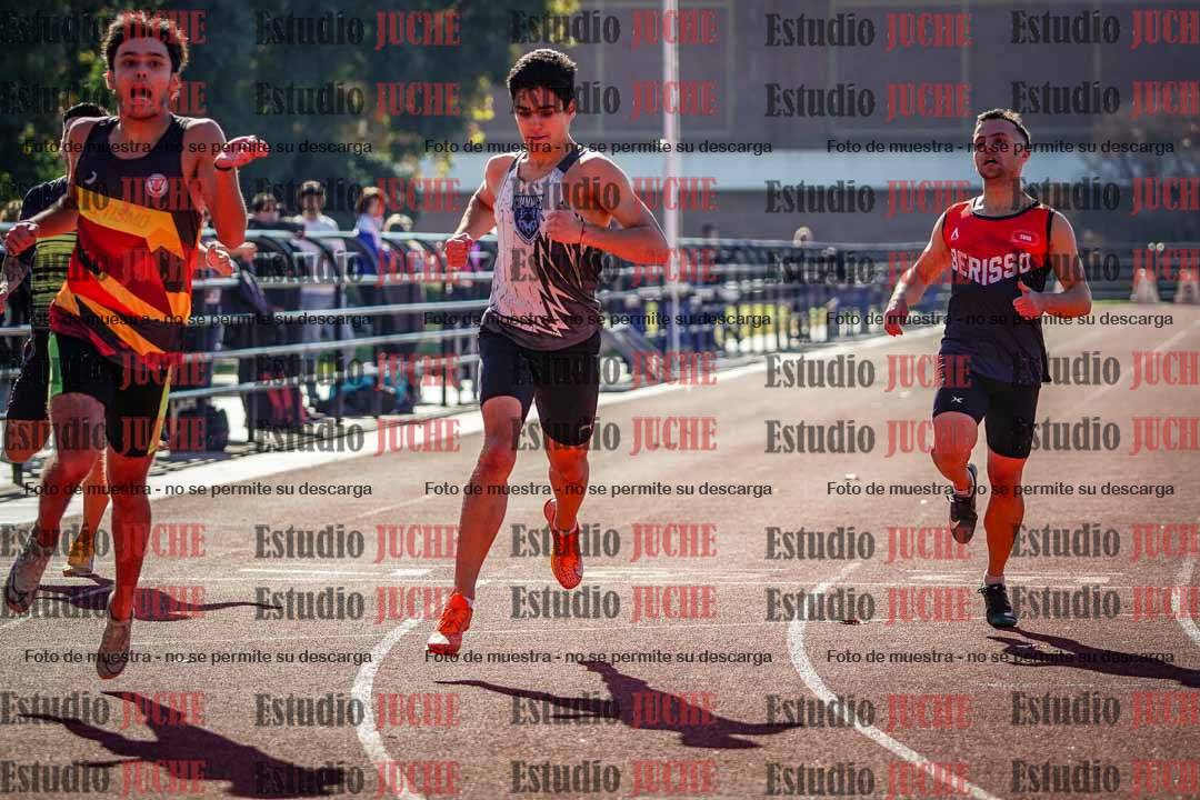 Fotos de los 200 m llanos de varones