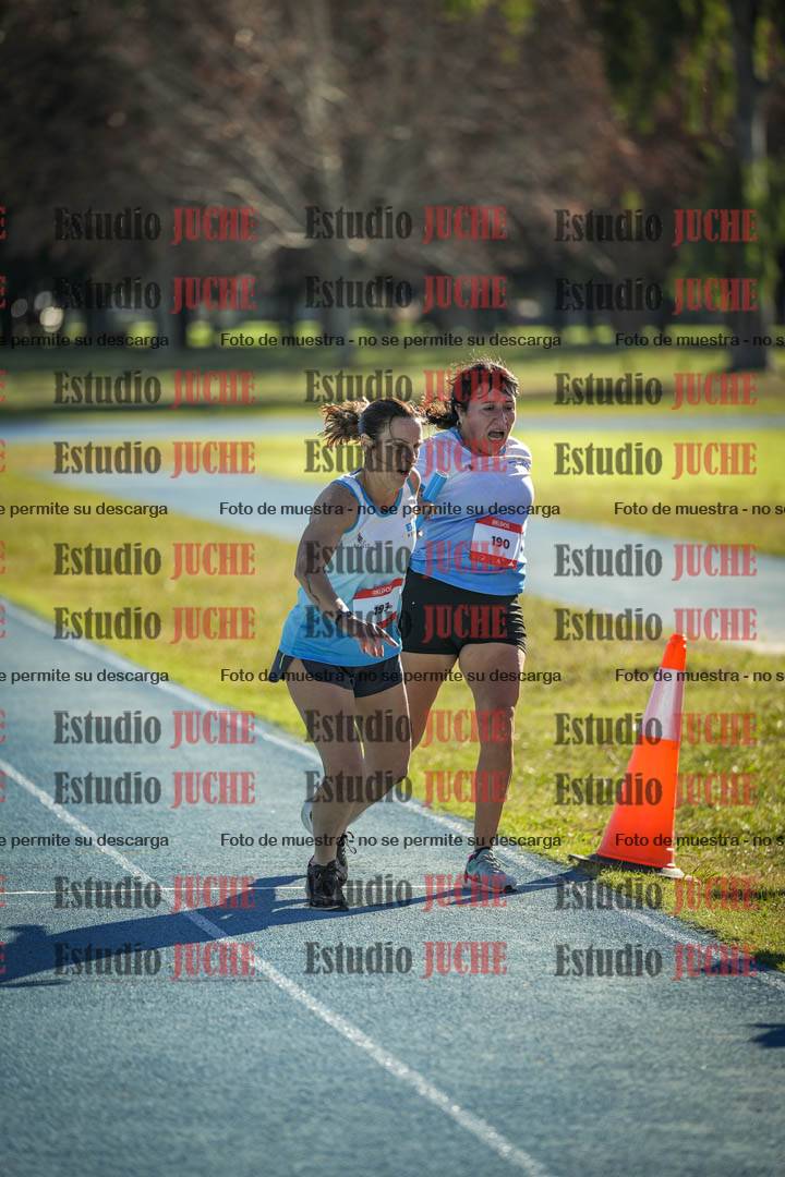 Fotos durante los relevos