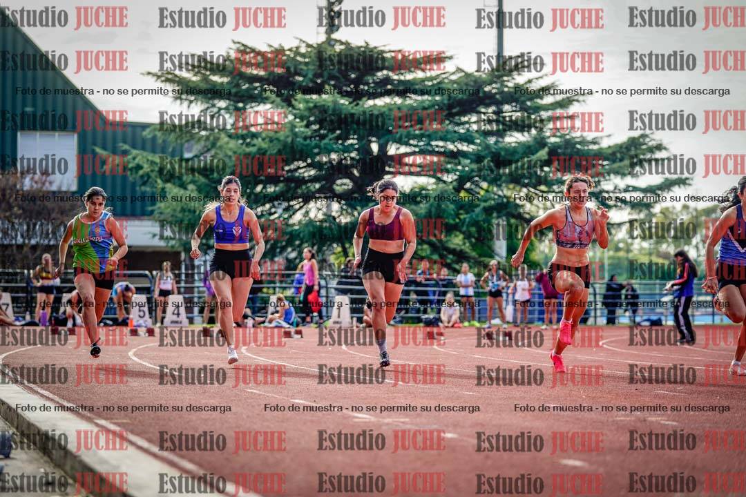 Fotos de los 100 m llanos de mujeres