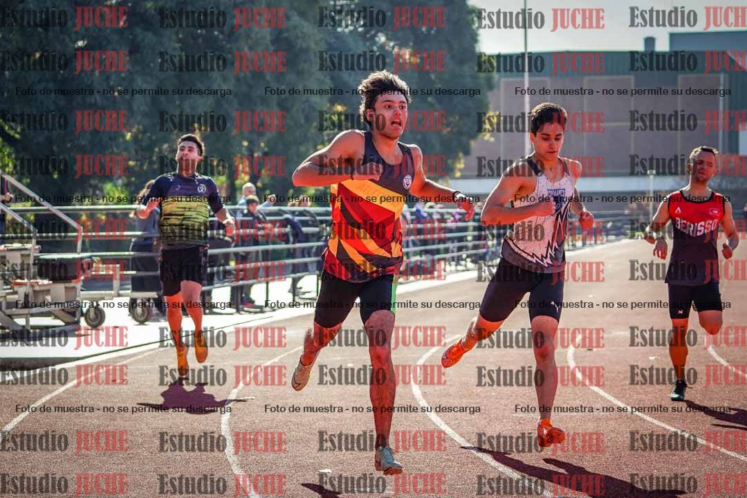 Fotos de los 200 m llanos de varones