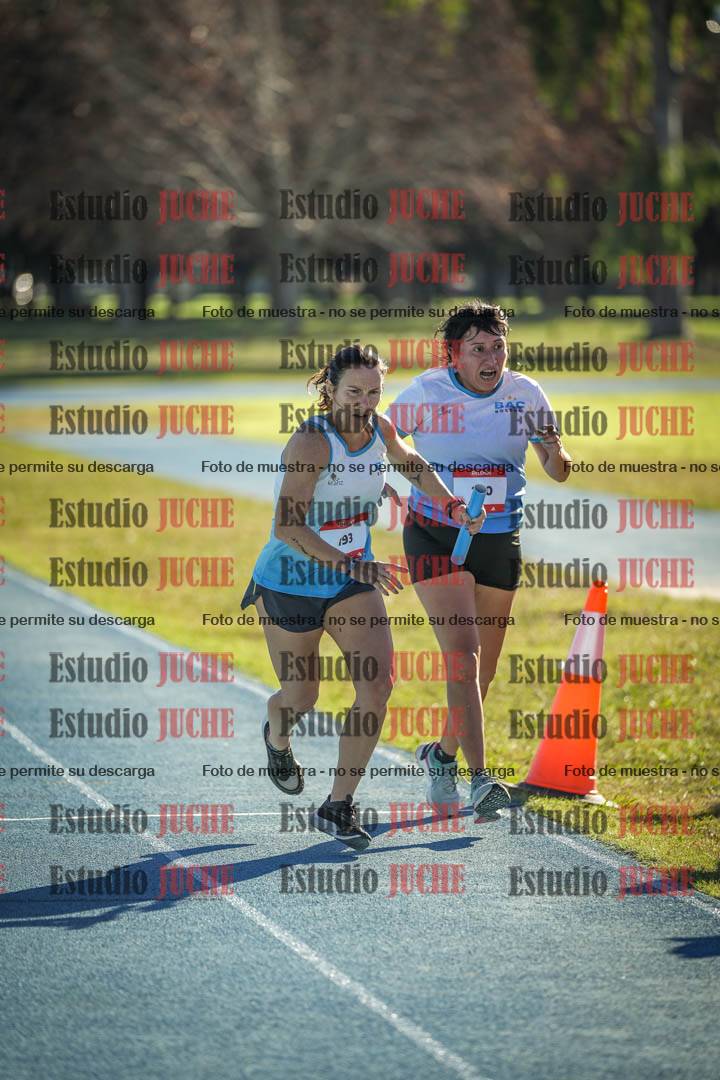 Fotos durante los relevos