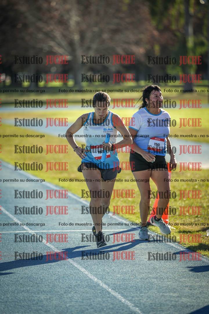 Fotos durante los relevos