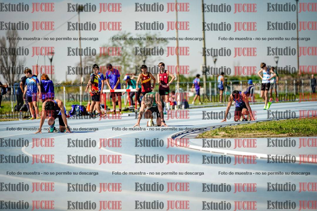 Fotos de los 200 m de varones