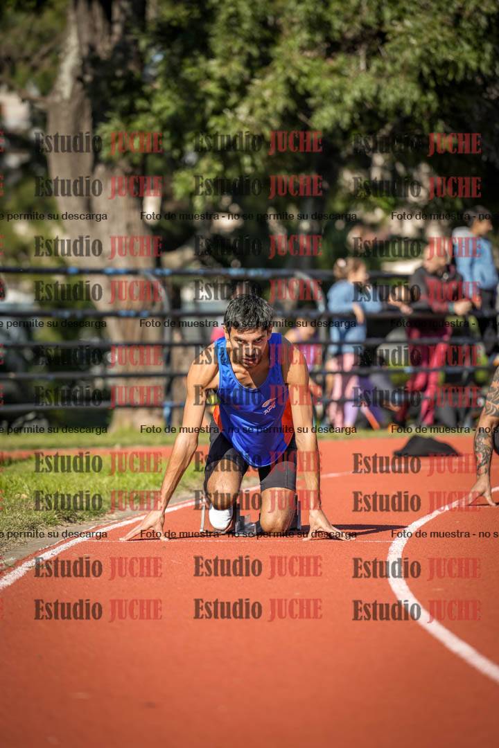 Fotos de los 200 m llanos de varones