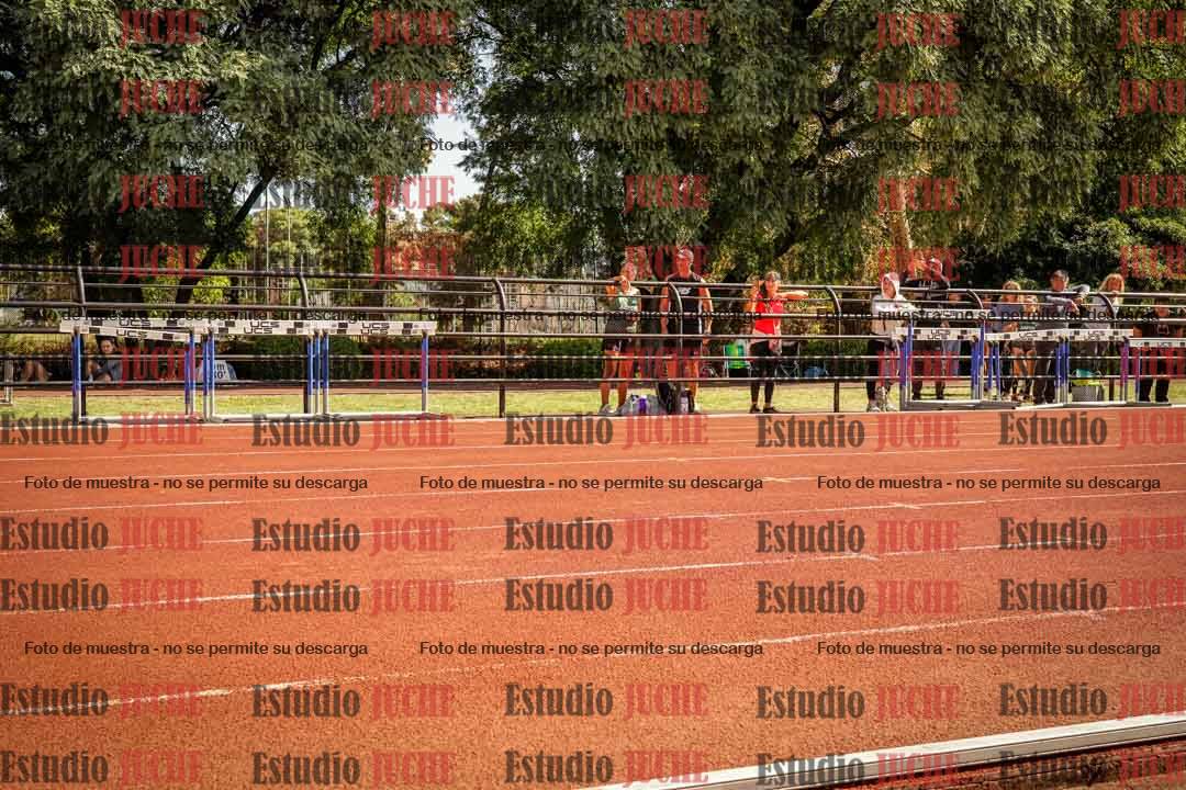 Fotos de los 100 m llanos de varones