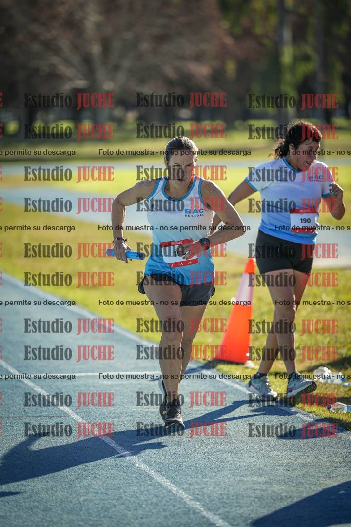 Fotos durante los relevos