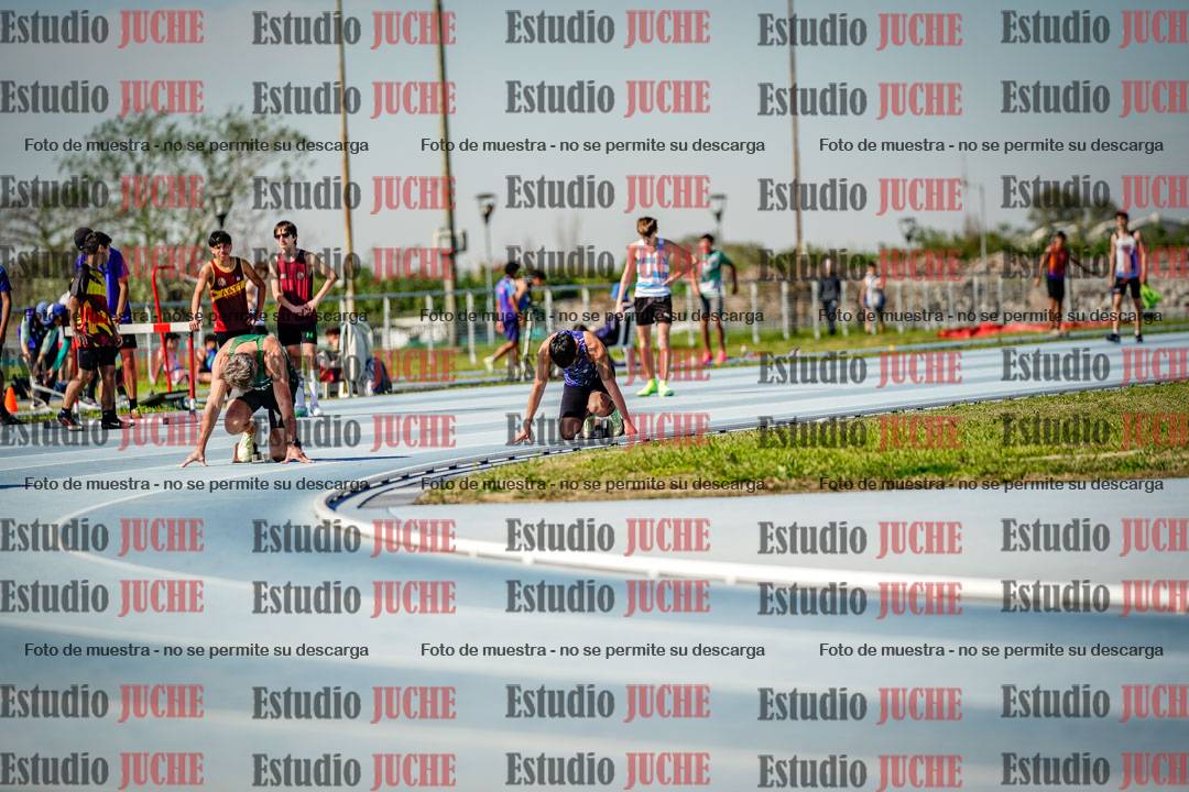 Fotos de los 200 m de varones