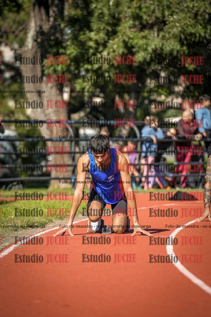 Fotos de los 200 m llanos de varones