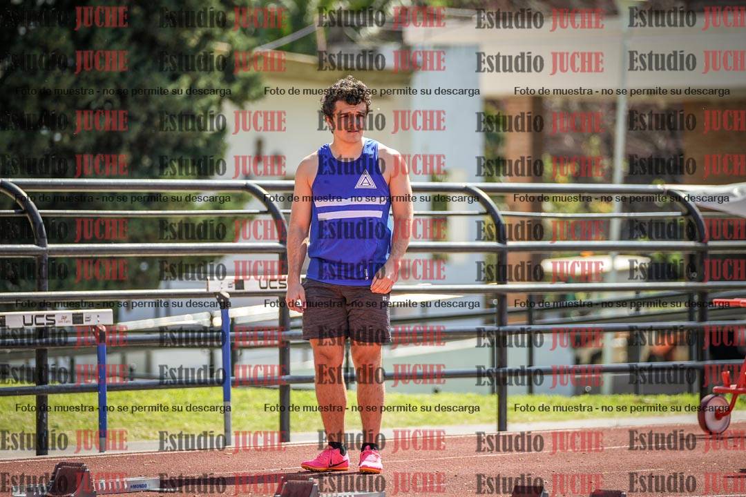 Fotos de los 100 m llanos de varones