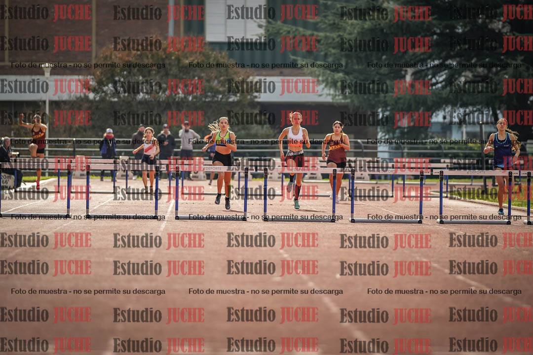Fotos de los 400 m con vallas de mujeres