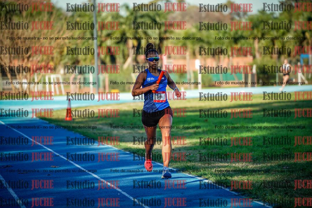 Fotos durante los relevos