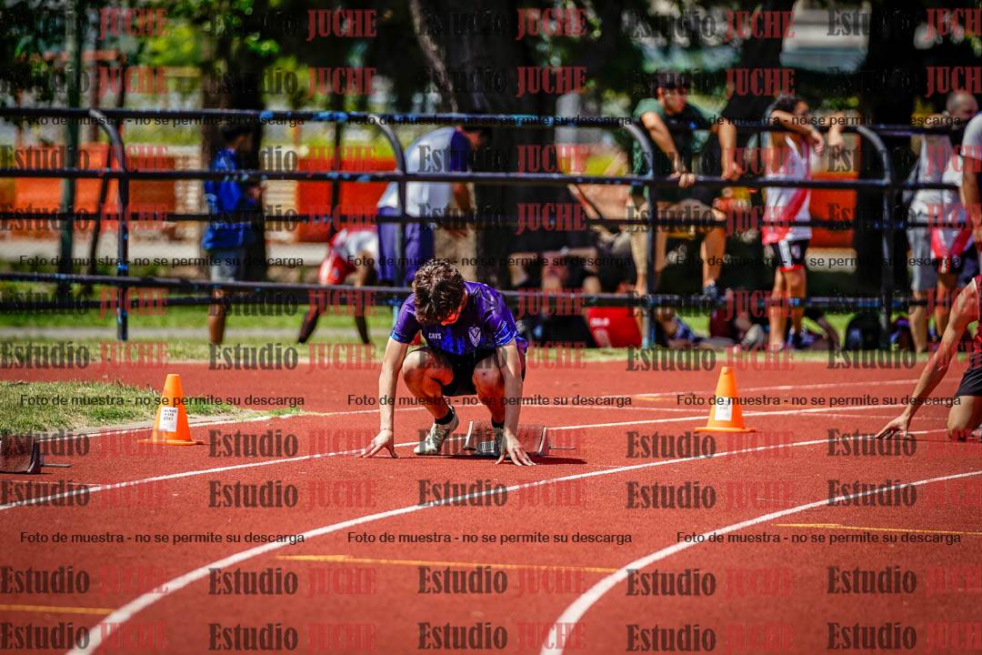 Fotos de los 200 m llanos de varones