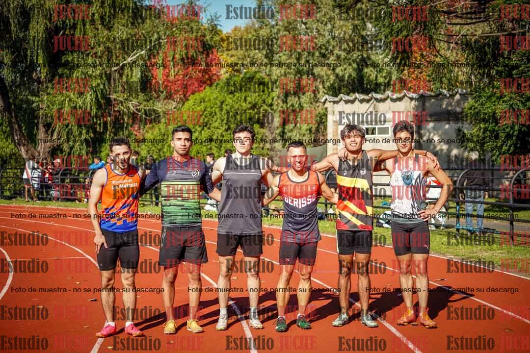 Fotos de los 200 m llanos de varones