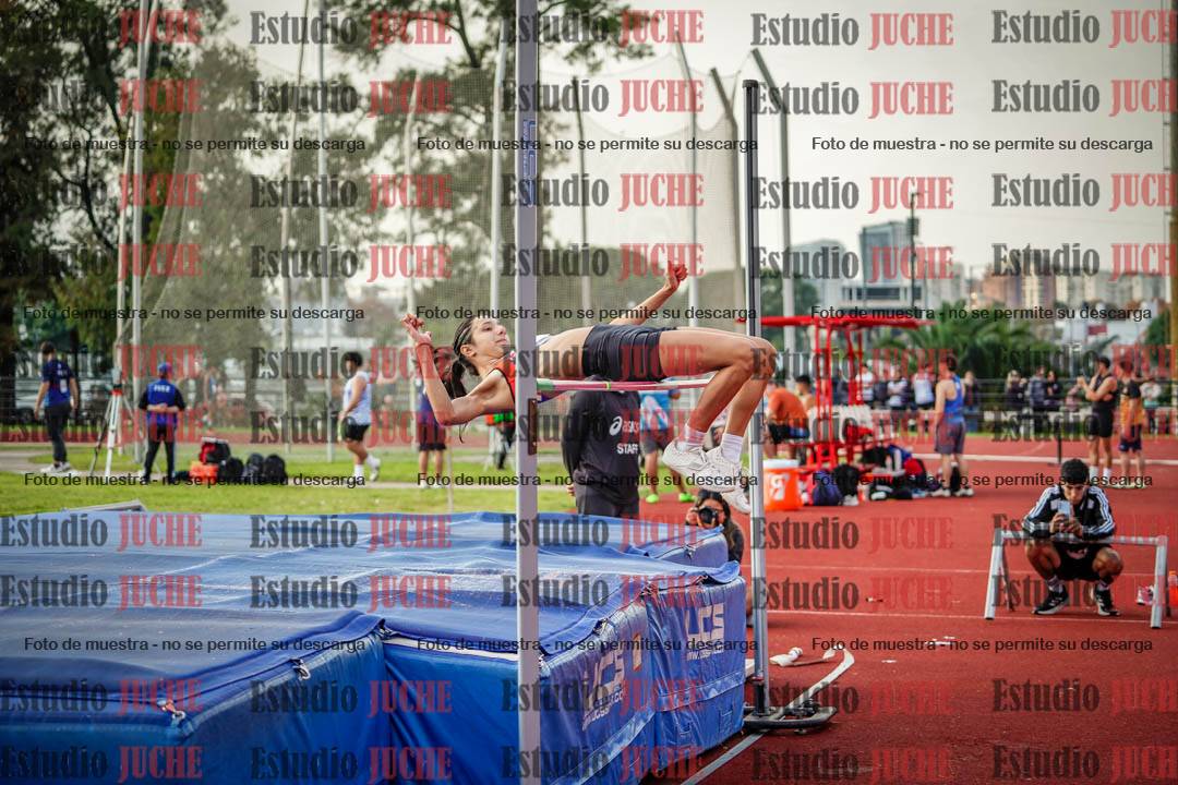 Fotos del salto en alto de mujeres