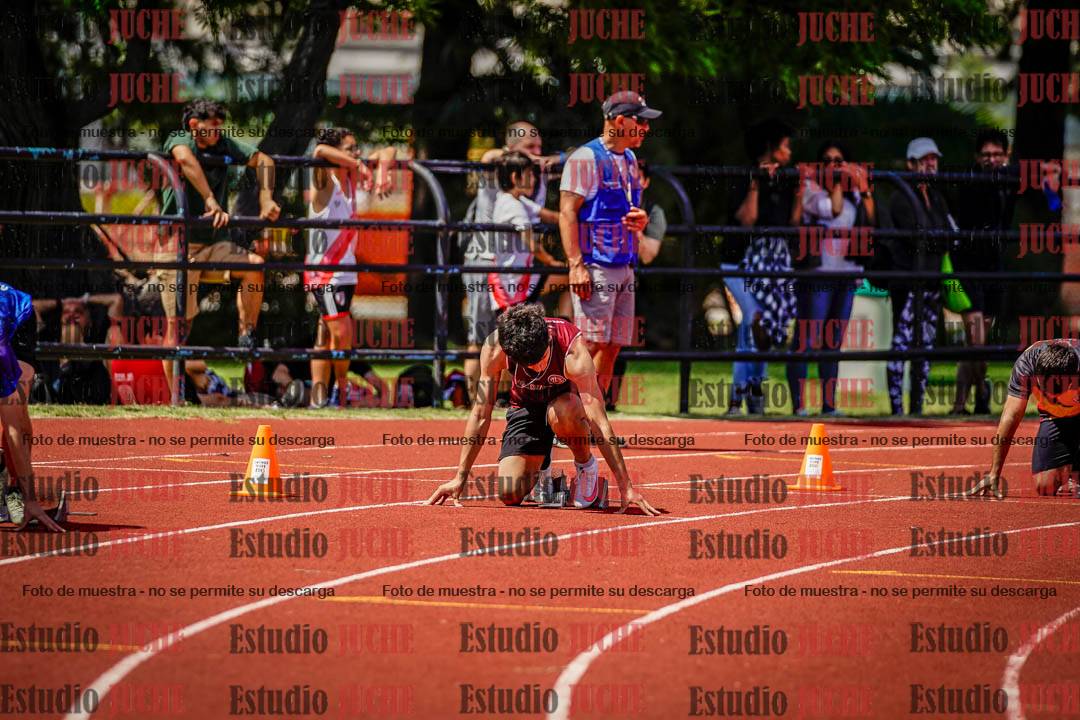 Fotos de los 200 m llanos de varones