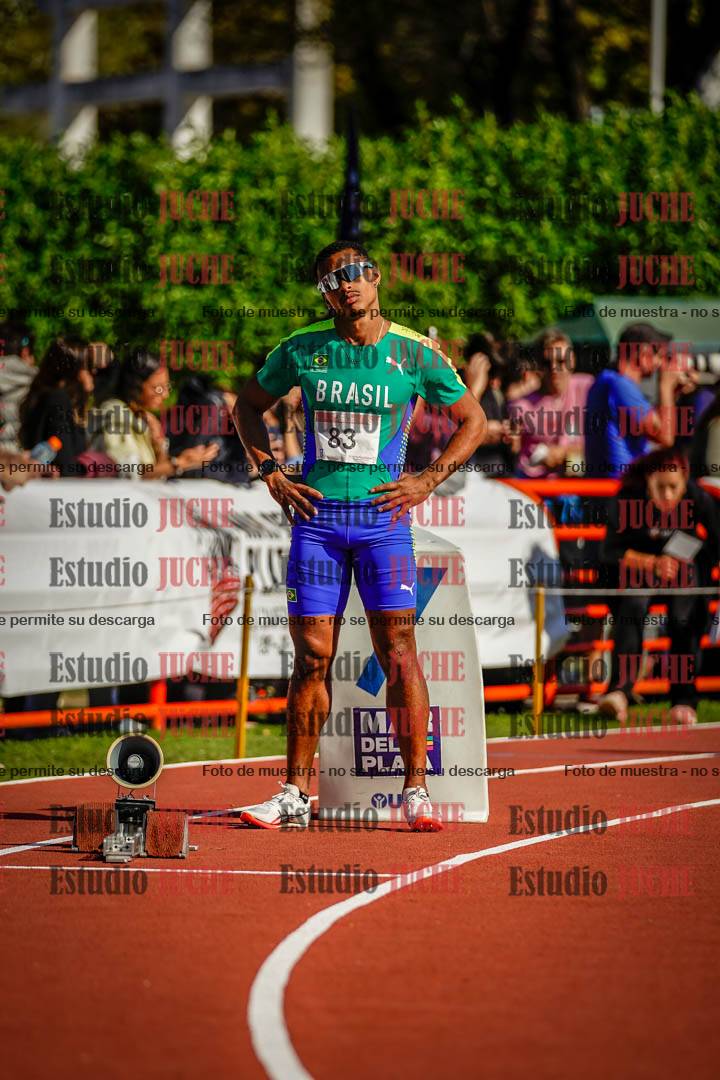 Fotos de los 400 m llanos de varones