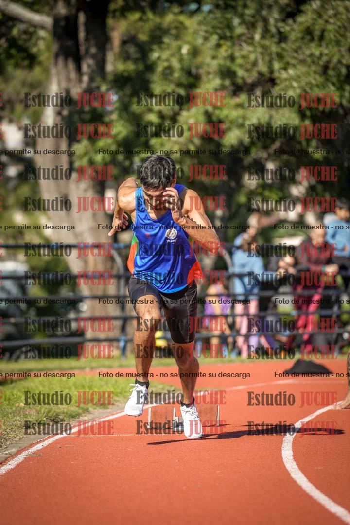 Fotos de los 200 m llanos de varones