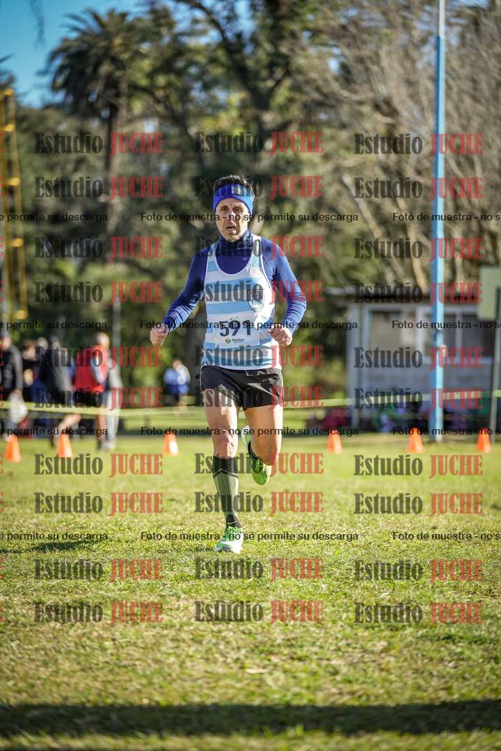 Fotos de la llegada del cross de 4000 m - varones