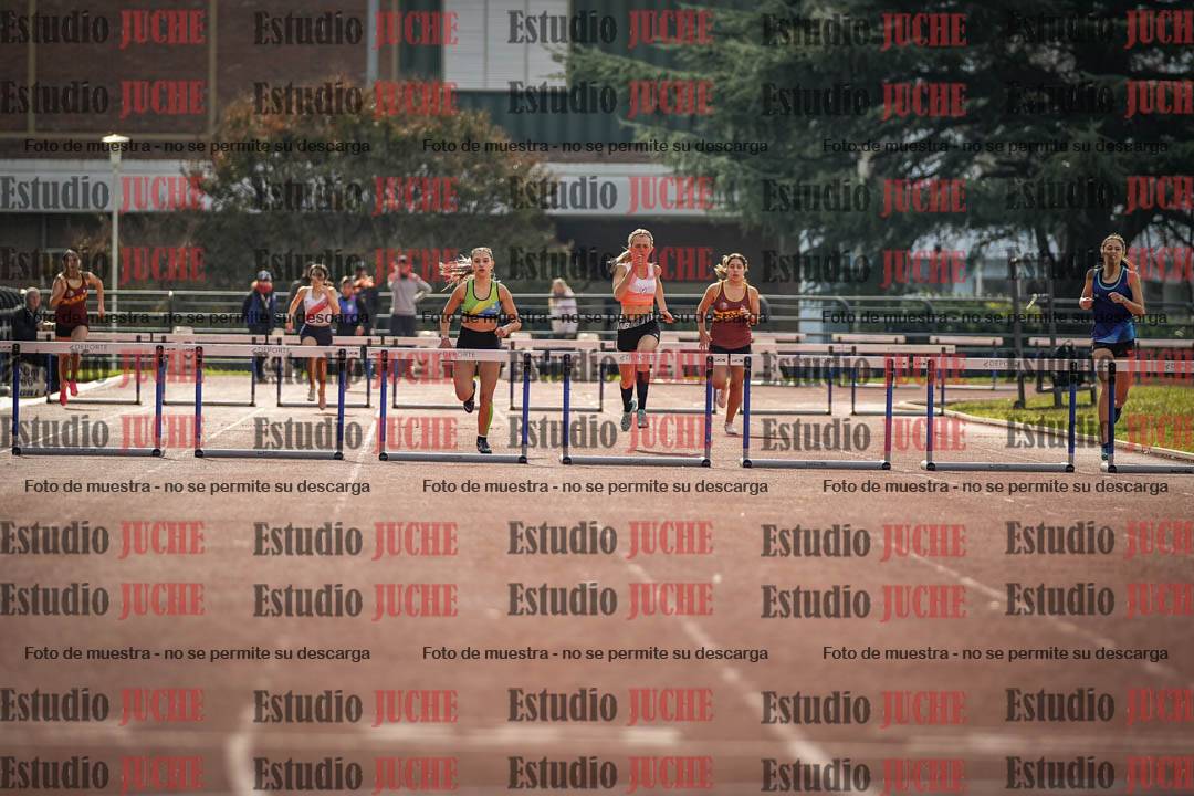 Fotos de los 400 m con vallas de mujeres