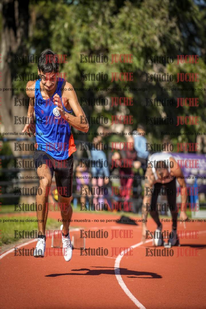 Fotos de los 200 m llanos de varones